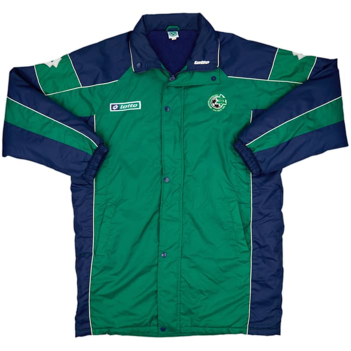 1998-99 Maccabi Haifa Lotto Padded Bench Coat - 8/10 - (XL)