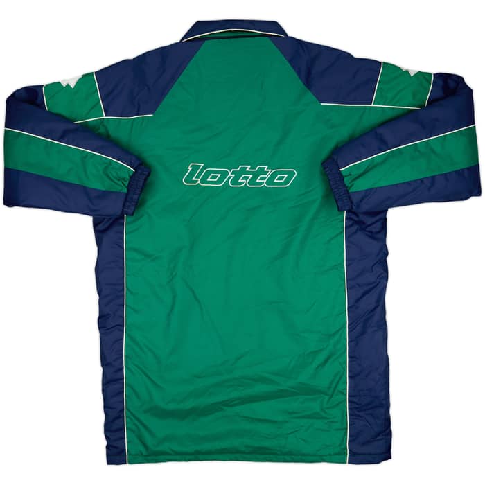 1998-99 Maccabi Haifa Lotto Padded Bench Coat - 8/10 - (XL)