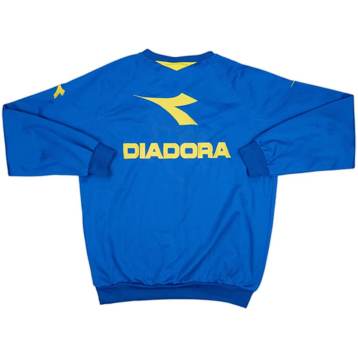 2007-08 Maccabi Tel-Aviv Diadora Sweat Top - 8/10 - (M)