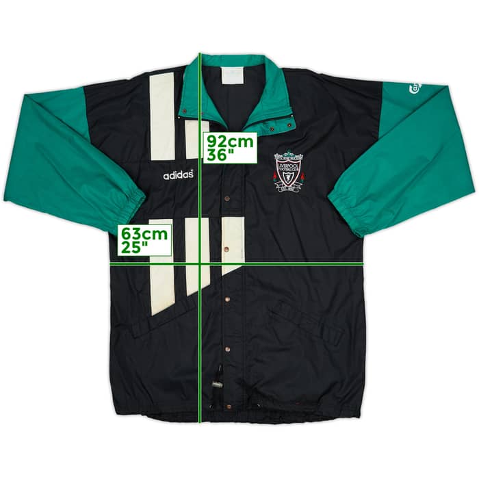 1992-93 Liverpool adidas Centenary Rain Jacket - 8/10 - (L)