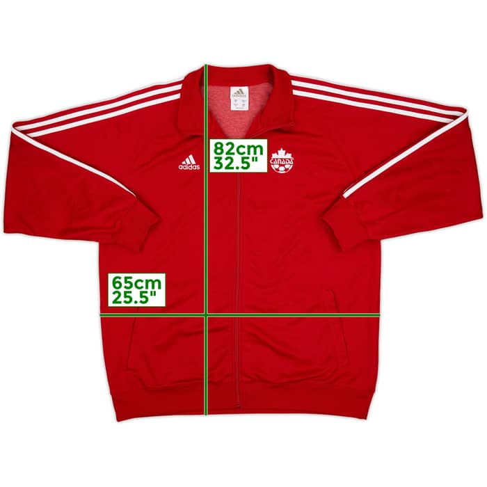 2006-08 Canada adidas Track Jacket - 8/10 - (XL)