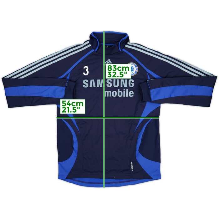 2006-07 Chelsea Player Issue adidas Formotion Drill Top #3 - 8/10 - (L)