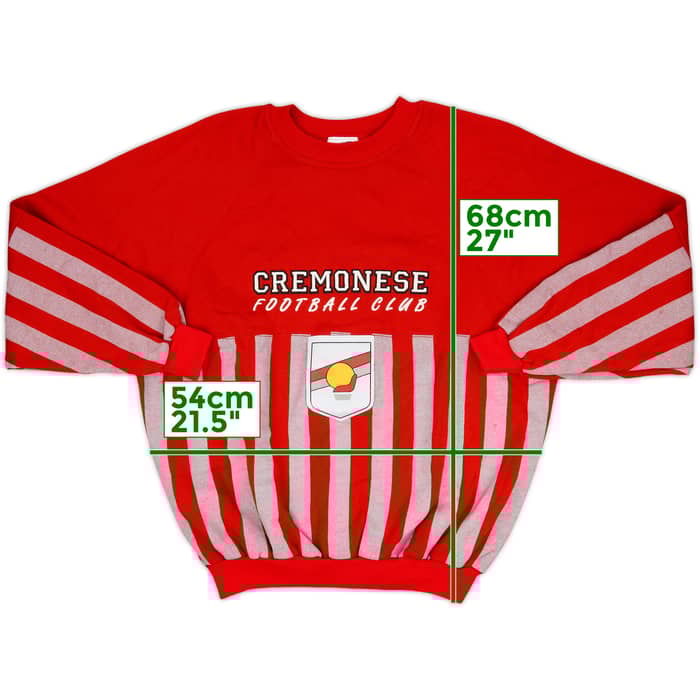 1990-91 Cremonense Le Felpe dei Grandi Club Sweat Top - 8/10 - (L)