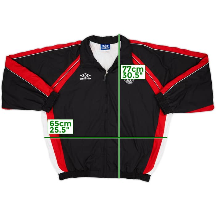 1999-00 Manchester United Umbro Track Jacket - 8/10 - (L)