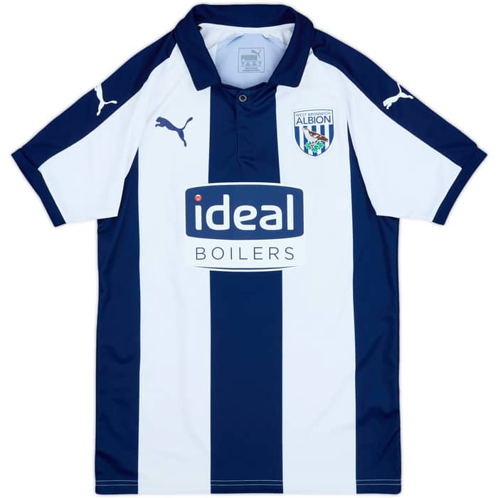 2018-19 West Brom Home Shirt Barry #18 - 10/10 - (S)