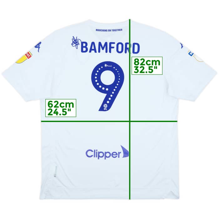 2018-19 Leeds United Home Shirt Bamford #9 - 8/10 - (3XL)