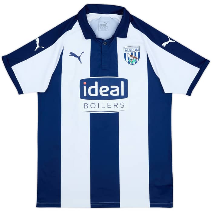 2018-19 West Brom Home Shirt Barry #18 - 9/10 - (M)