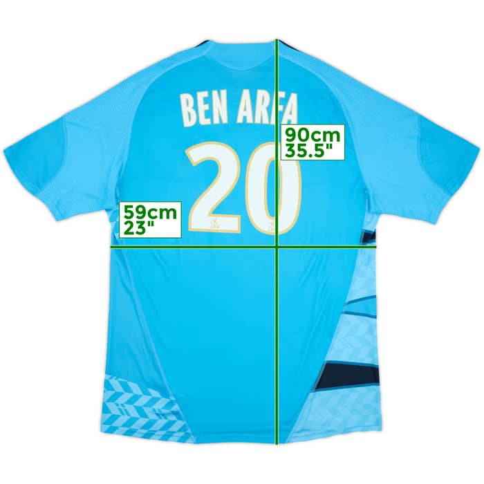 2009-10 Olympique Marseille Away Shirt Ben Arfa #20 - 9/10 - (XXL)