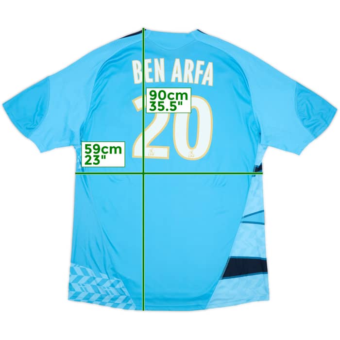 2009-10 Olympique Marseille Away Shirt Ben Arfa #20 - 9/10 - (XXL)
