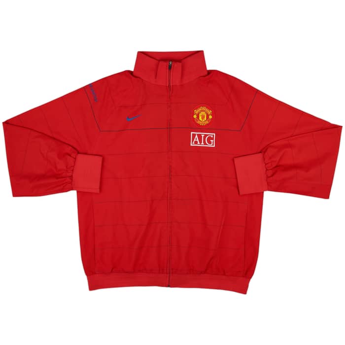 2008-09 Manchester United Nike Track Jacket - 6/10 - (XL)