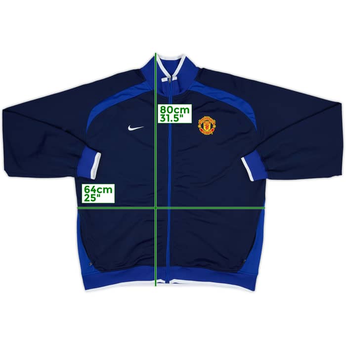 2005-06 Manchester United Nike Track Jacket - 7/10 - (XL)