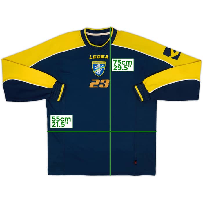 2006-08 Frosinone Player Issue Legea Sweat Top #23 - 7/10 - (L)