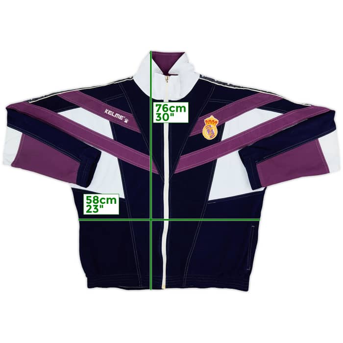 1997-98 Real Madrid Kelme Track Jacket - 8/10 - (L)