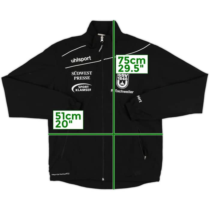 2018-19 Ulm Uhlsport Track Jacket - 8/10 - (S)