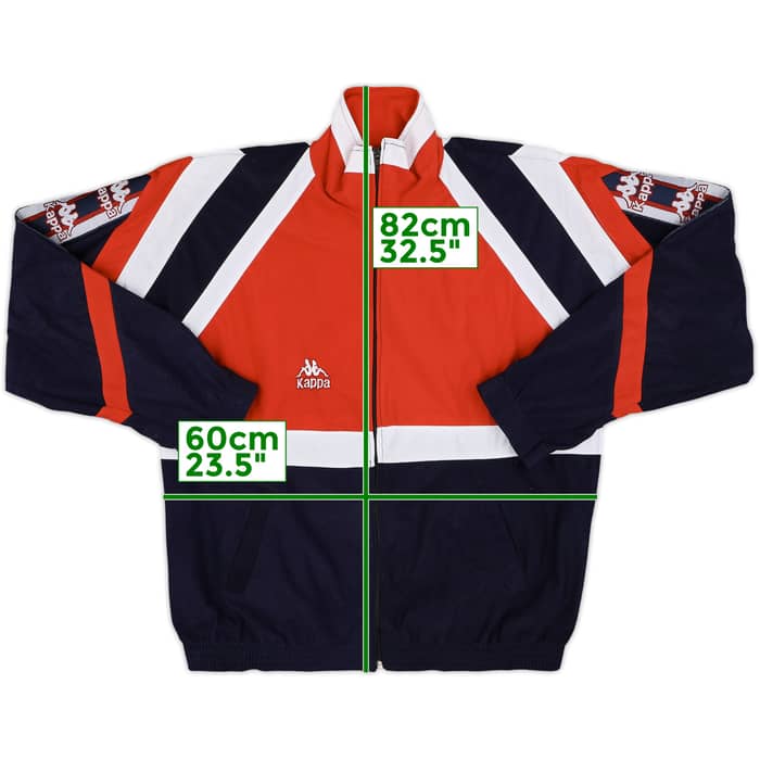 1995-97 Athletic Bilbao Kappa Track Jacket - 8/10 - (XXL)