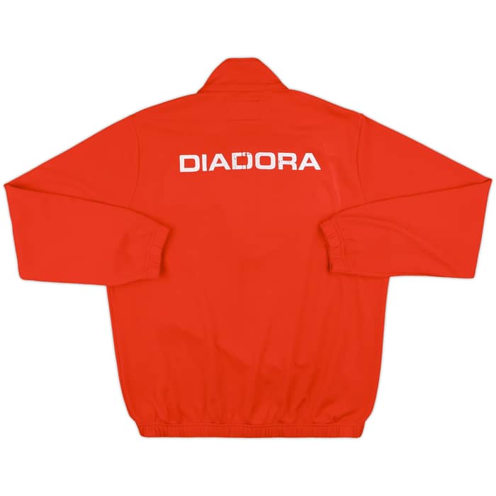 2007-09 AC Mantova Diadora 1/2 Zip Track Jacket - 7/10 - (M)