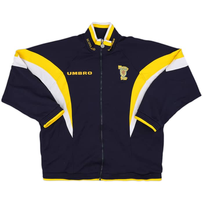 1994-96 Scotland Umbro Track Jacket - 8/10 - (L)