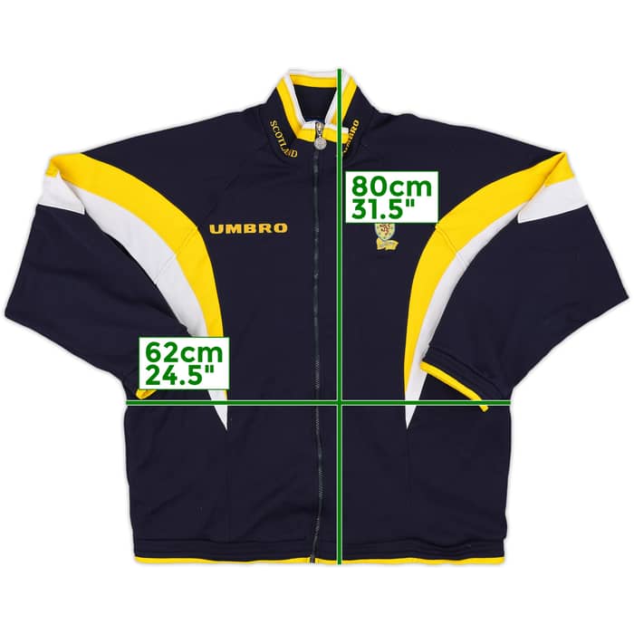 1994-96 Scotland Umbro Track Jacket - 8/10 - (L)