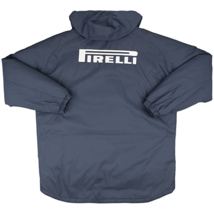 2001-02 Inter Milan Nike Padded Hooded Bench Coat - 6/10 - (XL)