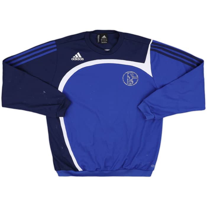 2007-08 Schalke adidas Sweat Top - 4/10 - (L)