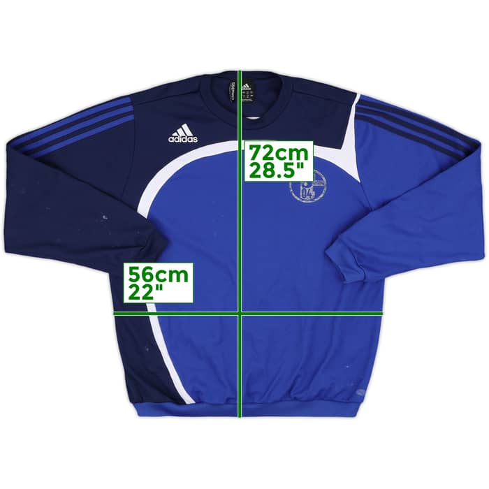 2007-08 Schalke adidas Sweat Top - 4/10 - (L)