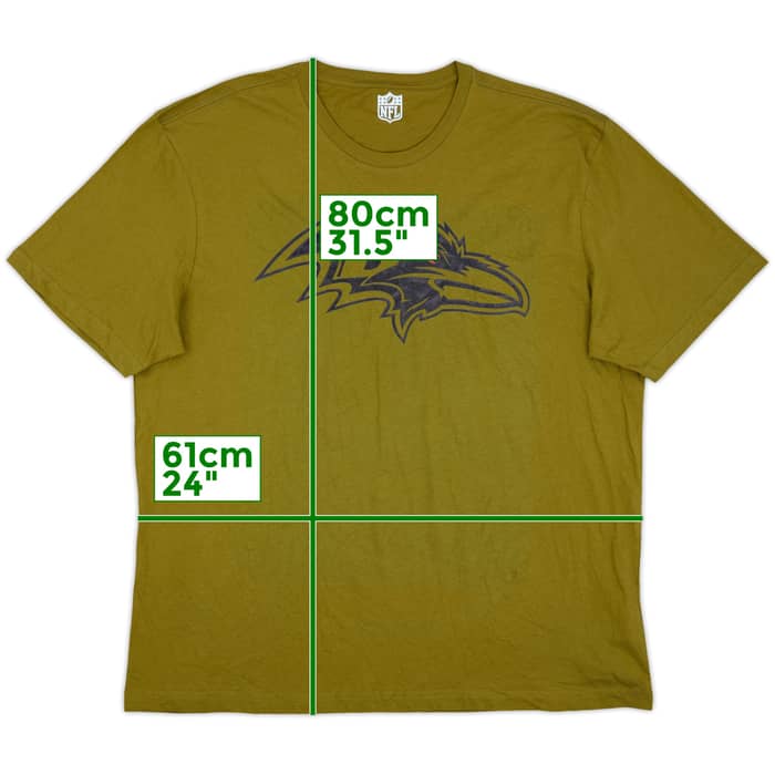 2022 Baltimore Ravens NFL Tee (XXL)