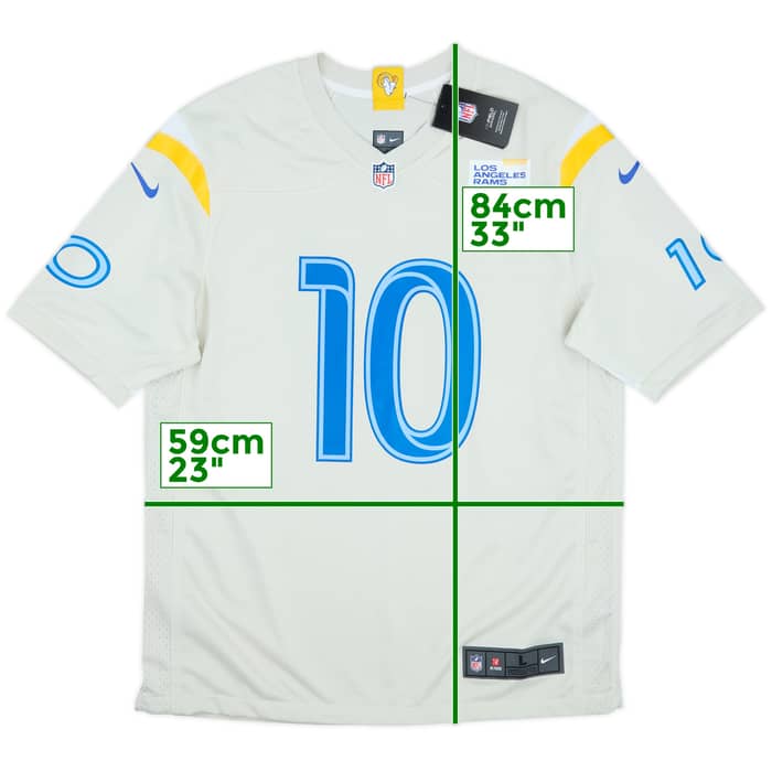 2020-24 LA Rams Kupp #10 Nike Game Alternate Jersey (L)