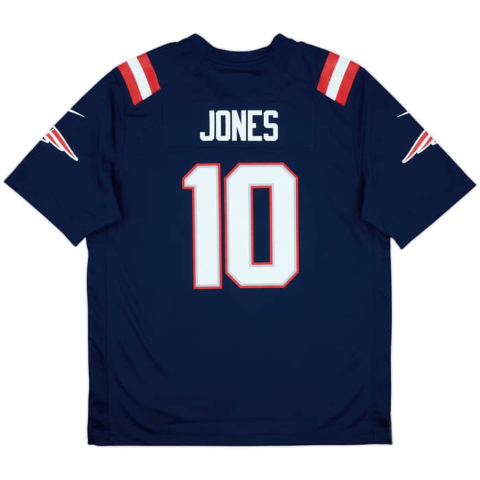 2021-23 New England Patriots Jones #10 Nike Game Home Jersey (XL)