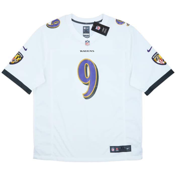 2012-23 Baltimore Ravens Tucker #9 Nike Game Away Jersey (XL)