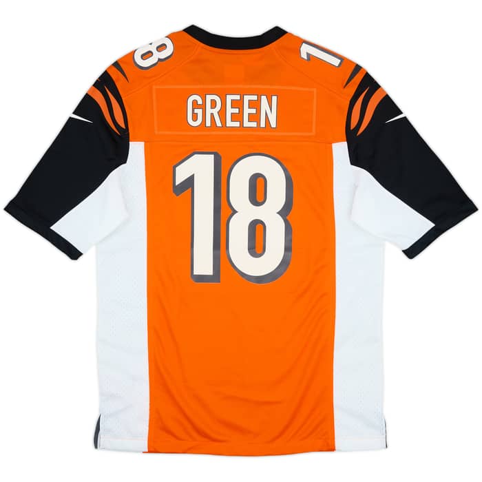 2012-20 Cincinnati Bengals Green #18 Nike Game Alternate Jersey (M)