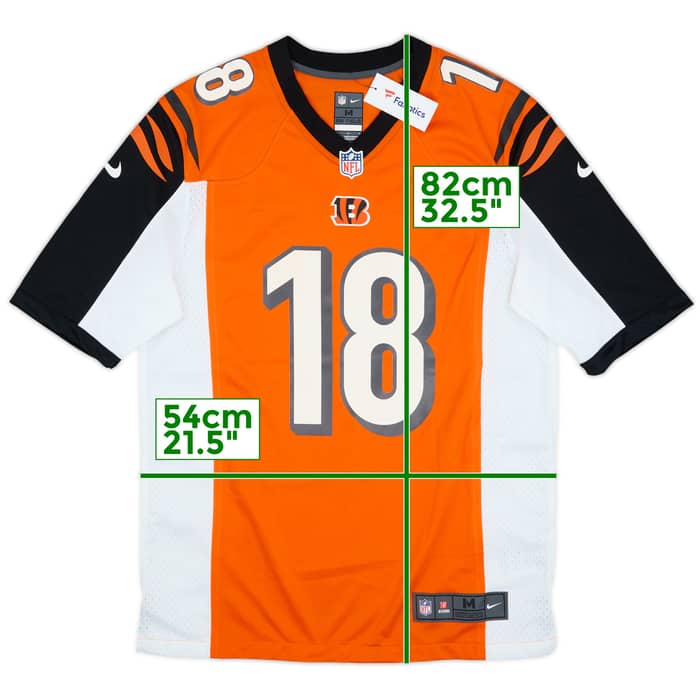 2012-20 Cincinnati Bengals Green #18 Nike Game Alternate Jersey (M)
