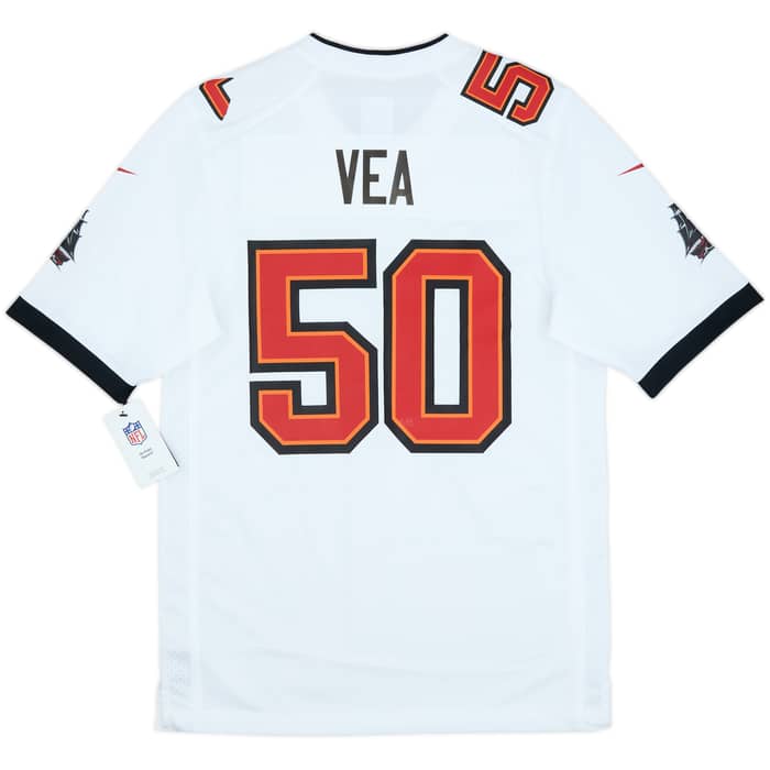 2020-24 Tampa Bay Buccaneers Vea #50 Nike Game Away Jersey (S)