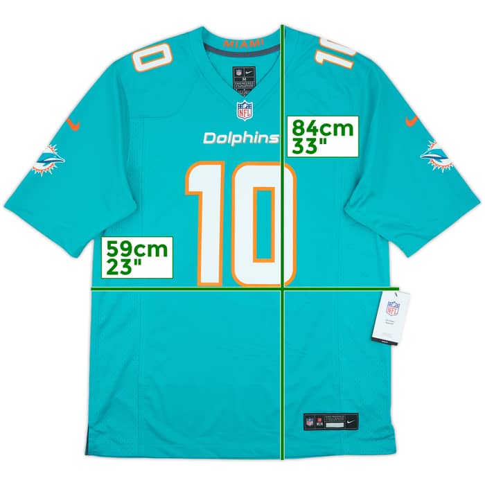 2022-24 Miami Dolphins Hill #10 Nike Game Home Jersey (M)