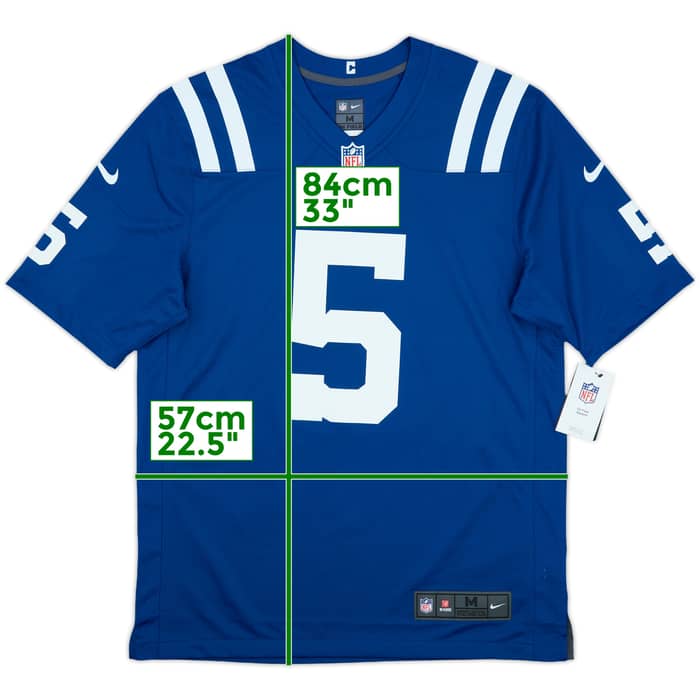 2023-24 Indianapolis Colts Richardson #5 Nike Game Home Jersey (M)