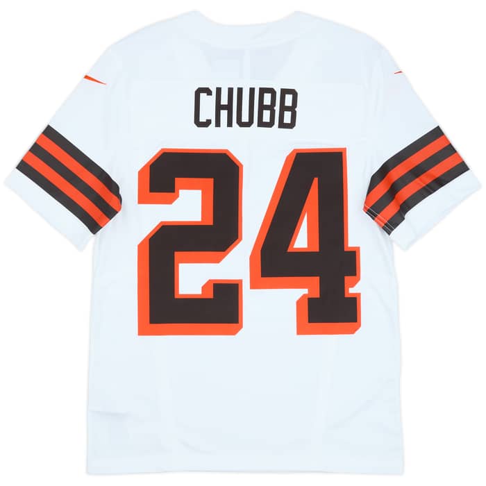2023-24 Cleveland Browns Chubb #24 Nike Limited Alternate Jersey (S)