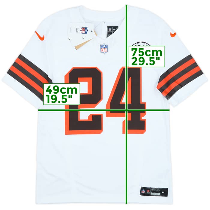 2023-24 Cleveland Browns Chubb #24 Nike Limited Alternate Jersey (S)