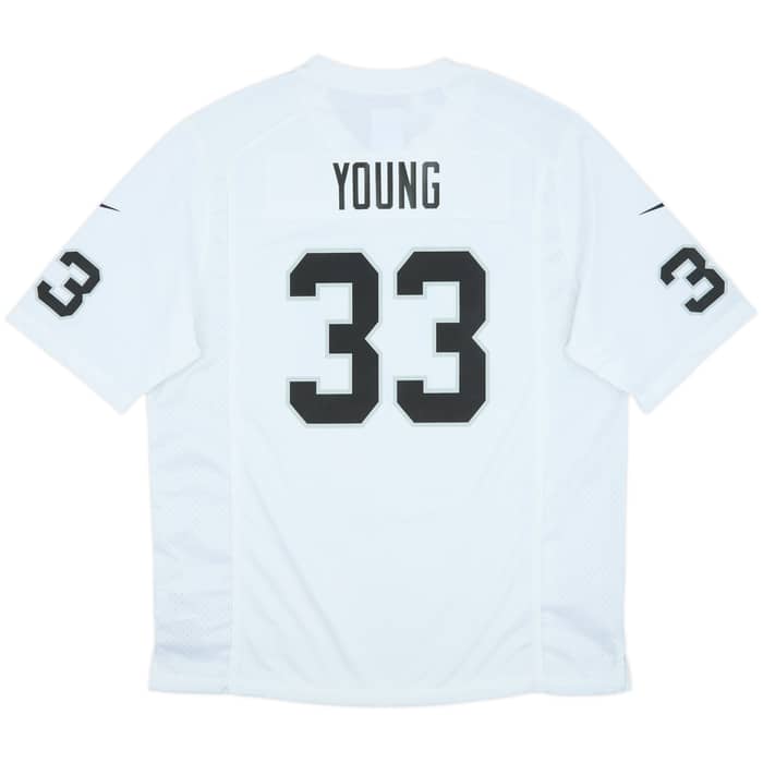 2023 Las Vegas Raiders Young #33 Nike Game Away Jersey (XL)
