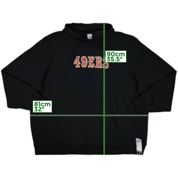 2023 San Francisco 49ers NFL Hooded Sweat Top (5XL)