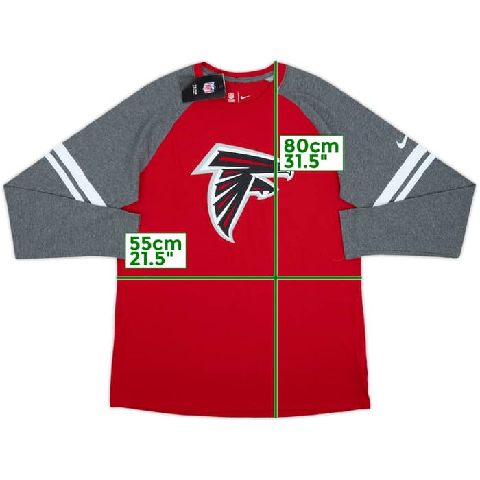 2021 Atlanta Falcons Nike L/S Tee (L)