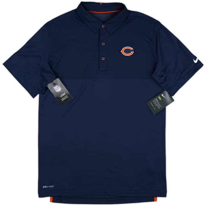 2017 Chicago Bears Nike Sideline Coaches Polo Shirt (S)