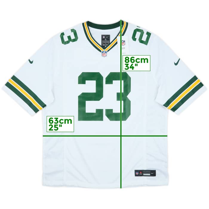 2018-24 Green Bay Packers Alexander #23 Nike Game Away Jersey (XL)