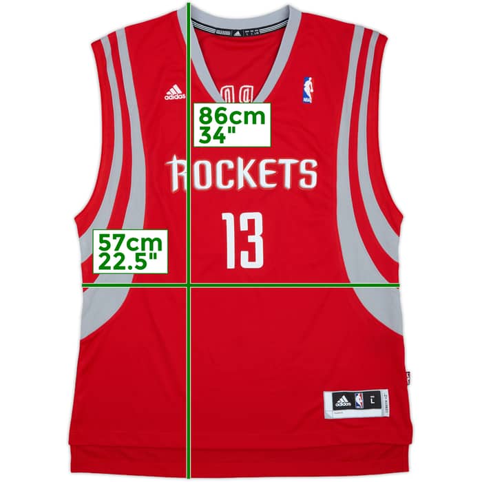 2012-14 Houston Rockets Harden #13 adidas Swingman Away Jersey (L)