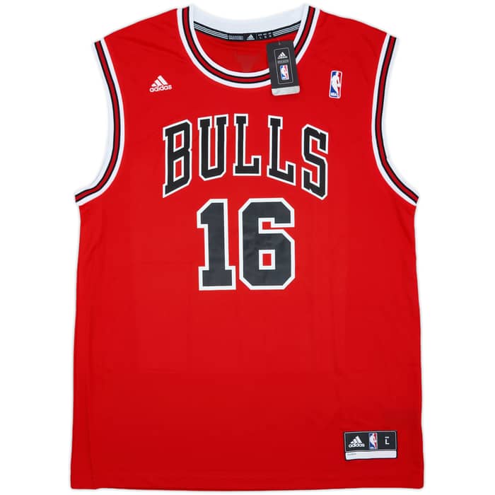 2014 Chicago Bulls Gasol #16 adidas Away Jersey (L)
