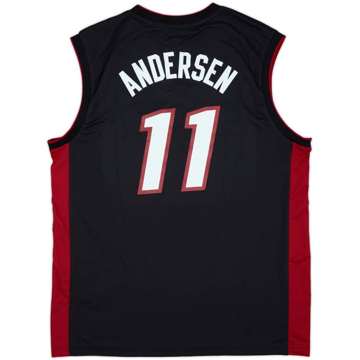 2013-14 Miami Heat Andersen #11 adidas Away Jersey (L)