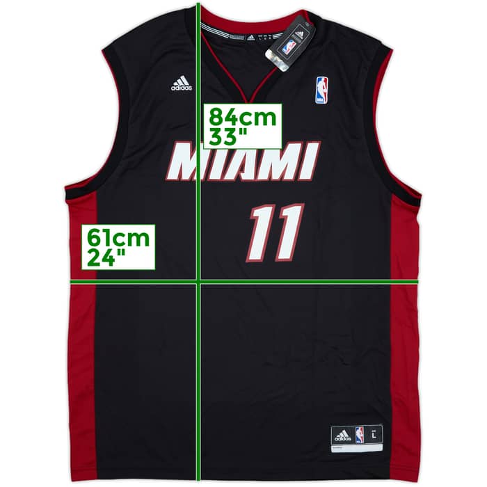 2013-14 Miami Heat Andersen #11 adidas Away Jersey (L)