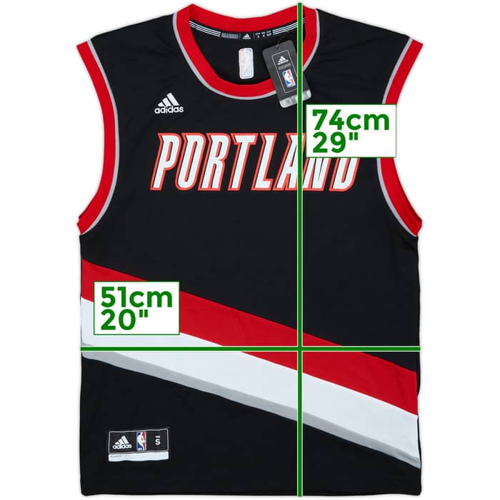 2014-17 Portland Trail Blazers adidas Away Jersey (S)