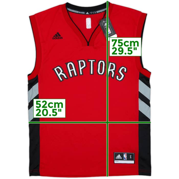 2014-15 Toronto Raptors adidas Away Jersey (S)