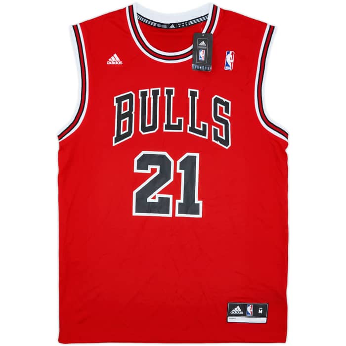 2011-14 Chicago Bulls Butler #21 adidas Away Jersey (M)