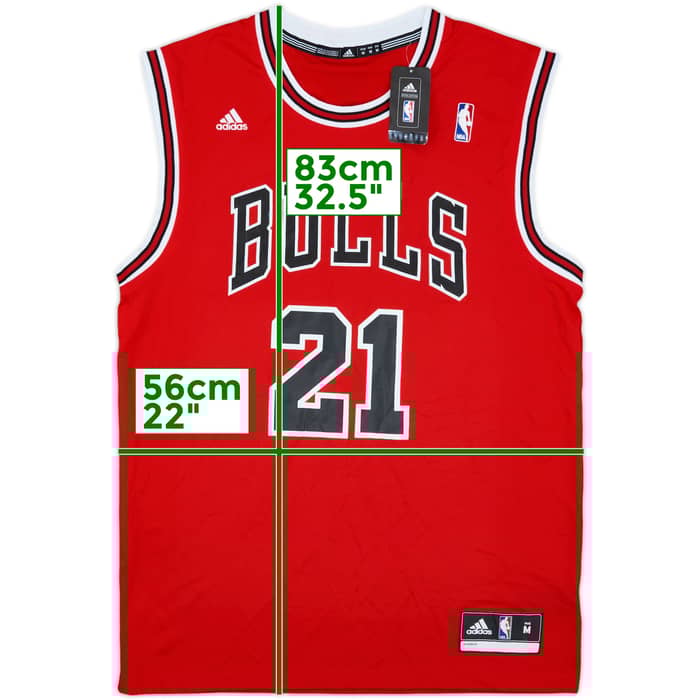 2011-14 Chicago Bulls Butler #21 adidas Away Jersey (M)