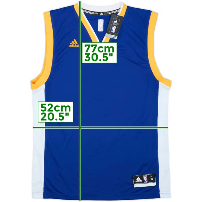 2014-17 Golden State Warriors adidas Template Away Jersey (M)